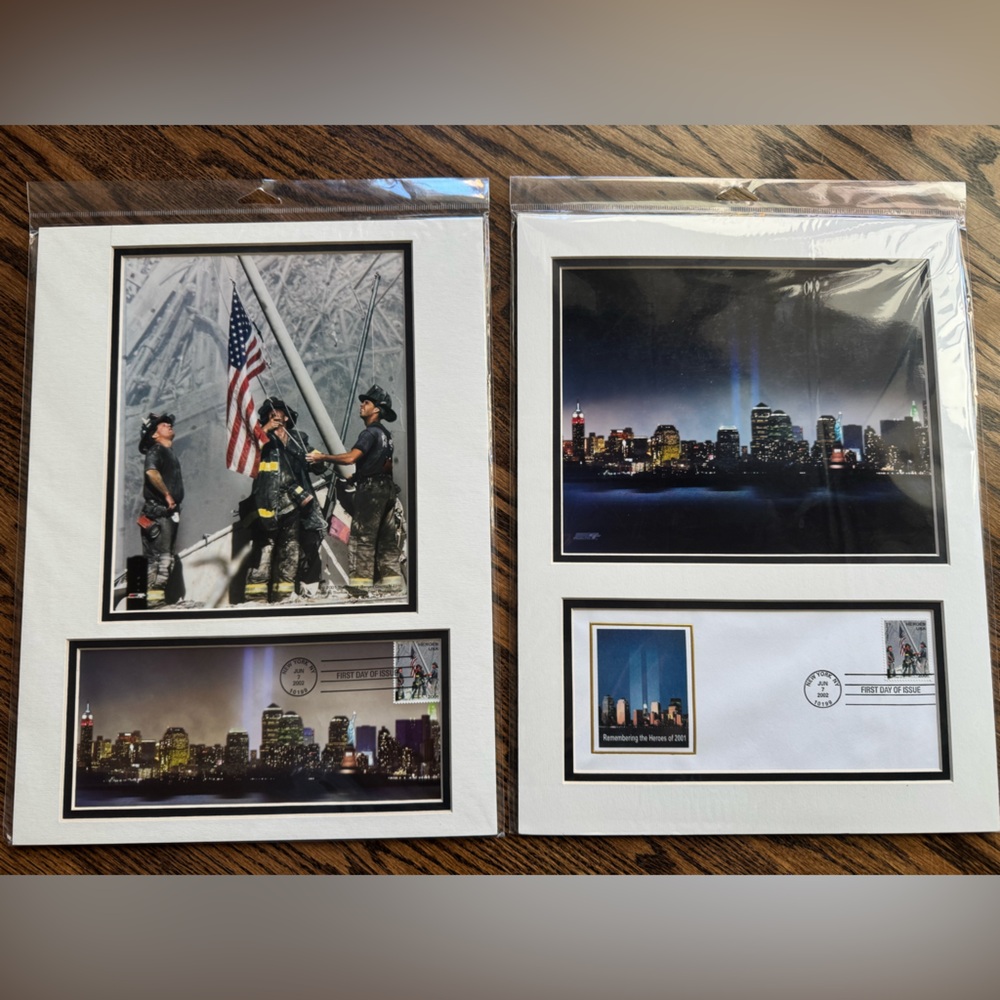 911 First Day of Issue Set of two